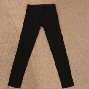 Black skinny-jean dress pants